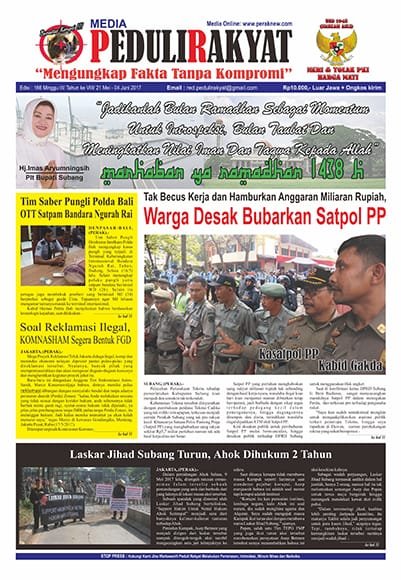 Koran Peduli Rakyat Edisi 166