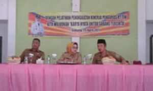 Pelatihan Peningkatan Kinerja RT/RW di Subang
