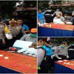 Arus Mudik Lebaran 2017, Polres Jembrana Gelar Tes Urine, Satu Sopir Bus AKAP Positif Ganja