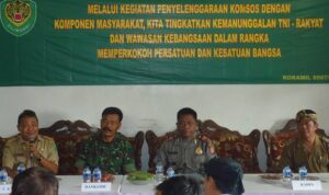 Koramil Pabuaran Kab. Subang Gelar Komsos