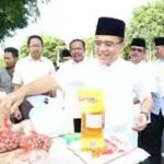 Sidak Pasar, Bupati Anas Bersyukur Harga Sembako Kisaran Stabil