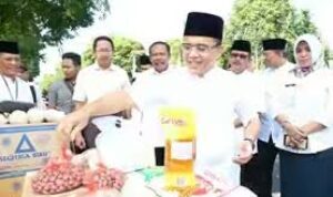 Sidak Pasar, Bupati Anas Bersyukur Harga Sembako Kisaran Stabil