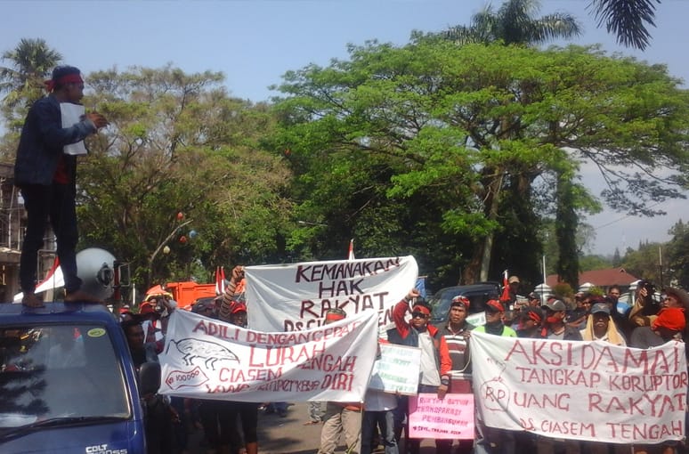 Kades Ciasem Tengah Korupsi ADD DD BKUD dan Banprov
