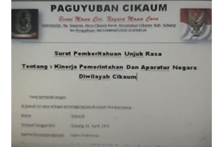 Paguyuban Cikaum Subang