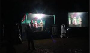 Peringati Kemerdekaan RI Dua Desa Terpencil Gelar Film Nasionalis