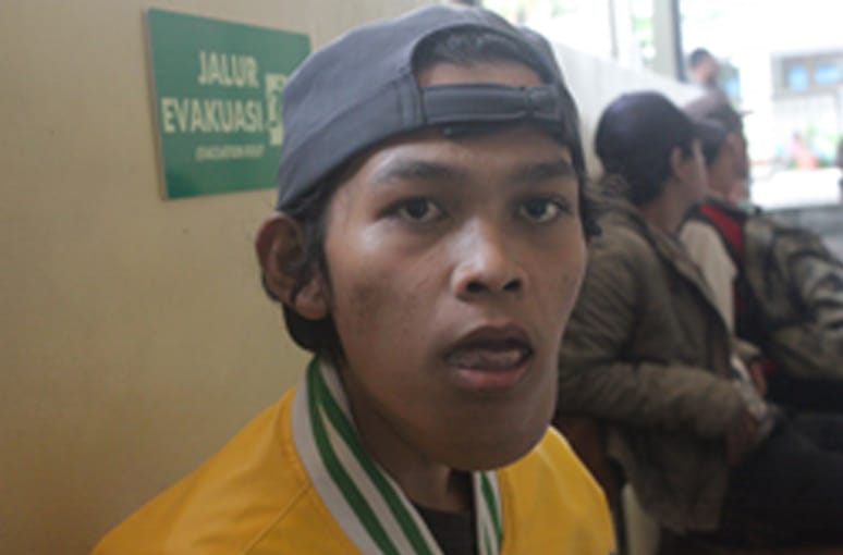 Dendi Pasien Keluarga miskin subang