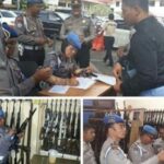 Propam Polda Bali Cek Senpi