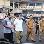 Bupati Suwirta Cek Sistem Keamanan Dan Pelaksanaan Proyek Pasar Seni