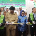 Imas Resmikan Gedung Serba Guna