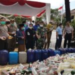 Jelang Natal dan Tahun Baru,Polres Subang Musnahkan Miras dan Sabu-Sabu