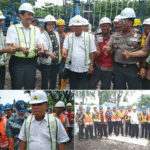 Sejumlah Menteri Kunjungi Pembangunan Underpass Simpang Tugu Ngurah Rai