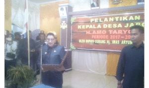 Bupati Subang Lantik 5 kades di 2 kecamatan Bupati Subang Lantik 5 kades di 2 kecamatan