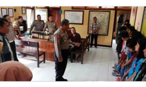 Guna Tingkatkan Kamtibmas, Polsekta Banyuwangi Tak Bosannya Gelar Operasi Cipkon