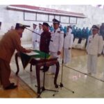 Hendra Gunawan Lantik 12 Kades Terpilih