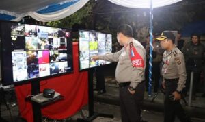 Kapolda Bali Cek Pengamanan Tahun Baru di Kuta