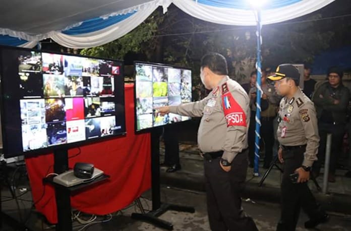 Kapolda Bali Cek Pengamanan Tahun Baru di Kuta