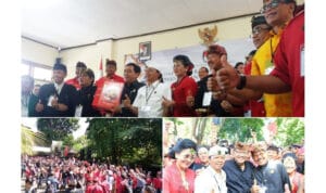 Paslon Koster-Ace Mendaftar ke KPU, Dihadiri Partai Pendukung dan Ribuan Simpatisan