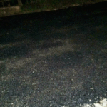 Pekerjaan Jalan Hotmix DD Pasirmuncang Diduga Asal Jadi