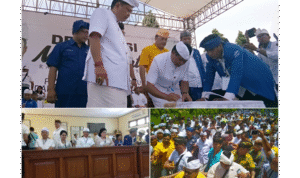 Usai Deklarasi, Mantra-Kerta Diiringi Ribuan Pendukung Daftar ke KPU