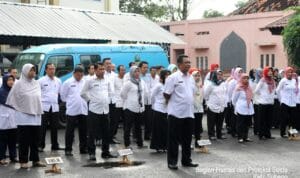 PLT. BUPATI SUBANG APEL DI DKUPP