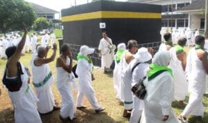 Plt. Bupati Subang Buka Manasik Haji Massal Tk Kab. Subang