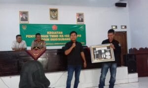 TMMD Diwarnai Dengan Sosialisasi Tentang Bahaya Narkoba