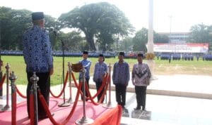 Upacara HUT KORPRI, PGRI dan HKS Kab. Subang
