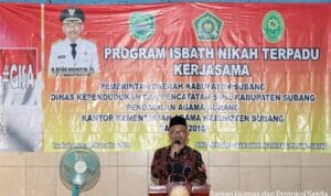 Pemda Subang Gelar Sidang Isbat Nikah Terpadu Ratusan Pasutri