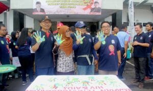 Senam Sehat Hari Aids Sedunia