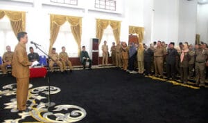 Wakil Bupati Subang Lantik Pejabat Eselon 3 Dan 4 Di Pendopo Rumah Dinas