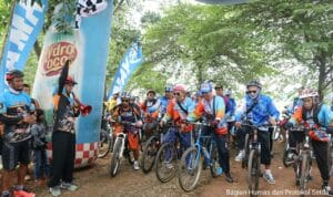 Kenalkan Situ Nagrog, BCC Jawara Munggaran Gelar Sepeda Santai