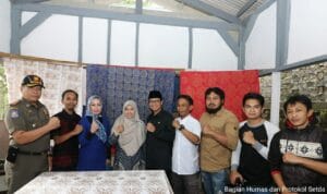Wabup Subang Kunjungi Rumah Batik Subang