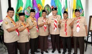 Pelantikan Mabida Gerakan Pramuka Jabar