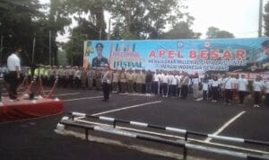 Apel Besar Polres Subang Tekan Angka Laka Lantas