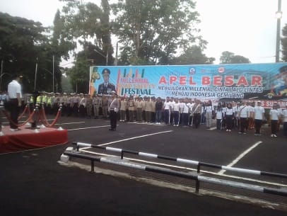 Apel Besar Polres Subang Tekan Angka Laka Lantas