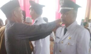 Khoerudin Resmi Dilantik Jadi Kades Sukamandijaya