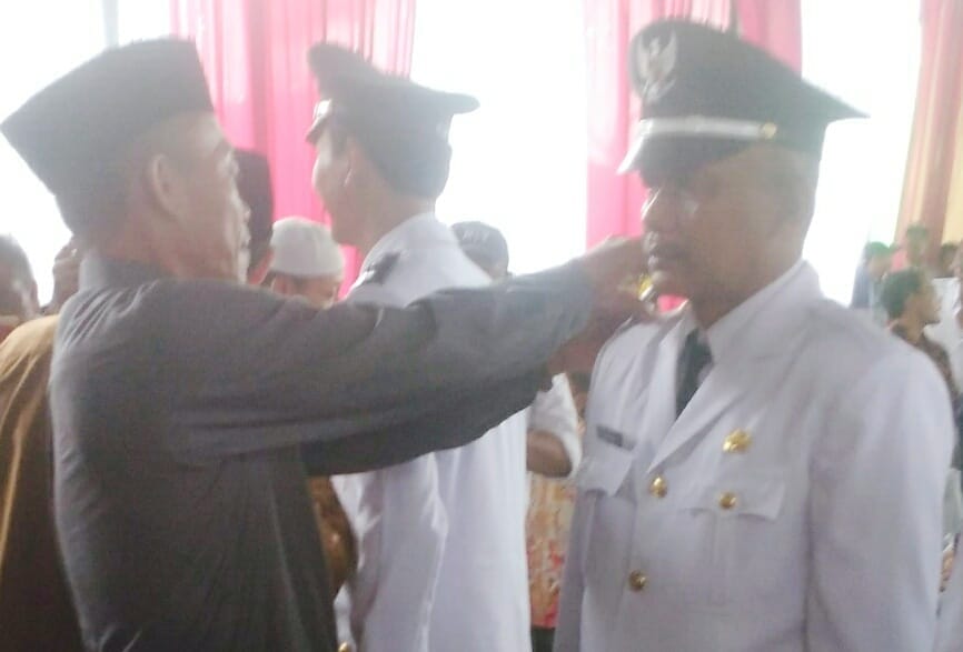 Khoerudin Resmi Dilantik Jadi Kades Sukamandijaya
