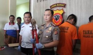 Polres Subang Amankan Pelaku Pembobol Alfa Mart Plus Penadah