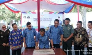 Peresmian Gedung Command Center Dan Launching Aplikasi Lapor Kang