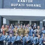 Bupati Subang Terima Dan Lepas Mahasiswa KKN Tematik UPI Dan IPB