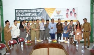 Bupati Subang Berikan Bantuan Kemanusian Bagi Warga Subang Korban Berdampak Kerusuhan Wamena
