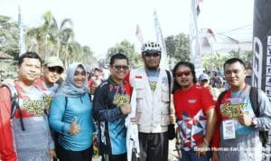 Wabup Subang Melepas Peserta Stronger Bike Riding