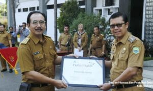 Apel Pagi Dan Penerimaan Penghargaan Dan Pelepasan Peserta Jambore Penyuluh Pertanian