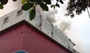 Kebakaran di Mall Lokasari Square Mangga Besar