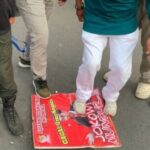 Demo Tuntut Penjarakan Menag Yaqut Ricuh! Pengunjuk Rasa Diduga dari PA 212 Injak-injak Poster Bergambar Jokowi1