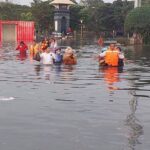 Banjir Rob Terjang Pesisir Ibu kota Jawa Tengah