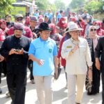 Kang Akur Lepas Pawai Jolen Pada Agenda Mapag Sri Desa Kihiyang