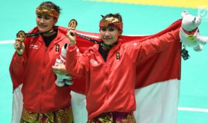 Pencak Silat Ganda Putri Indonesia Raih Medali Emas SEA Games 2021