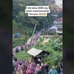 Viral! Pengantin Pria Bawa Rombongan 3000, Begini Kejadiannya