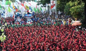 Ribuan Buruh Rencana Aksi Tolak Revisi UU P3 Ke Gedung DPR 15 Juni